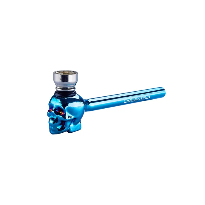 CH Rainbow Skull Glass Pipe , 13cm-MP66-Champ High_4.webp