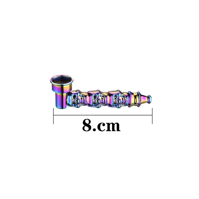 CH Skull Metal Pipe , 8cm-MP67-Champ High_3.webp