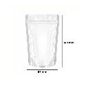 Mylar Bag, 140 X 85 mm, VE 50, Transparent-MB14085CLR-Bam Bam Bhole_2.webp