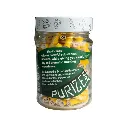 PURIZE Activated Charcoal Filters, Glass Jar, 5.9 mm Ø, VE 100, Yellow-ZU9SX100Y-Purize_5.webp