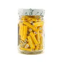 PURIZE Activated Charcoal Filters, Glass Jar, 5.9 mm Ø, VE 100, Yellow-ZU9SX100Y-Purize_3.webp