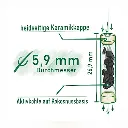PURIZE Activated Carbon Filter 1x500, 5.9mmø, XTRA Slim-ZU9SX500-Purize_2.webp