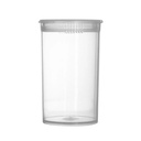 Pop-Top Squeeze Dose, 70mm, clear, 1 Stück