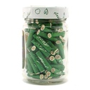 PURIZE Activated Carbon Filters 1x100, GREEN In Glass Jar, 5.9mm-ZU9SX100G-PURIZE_3.jpg