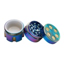 Metal Grinder, 30 mm Diameter, 3-piece, Sieve, BULLET-WN33BU-Champ High_2.jpg