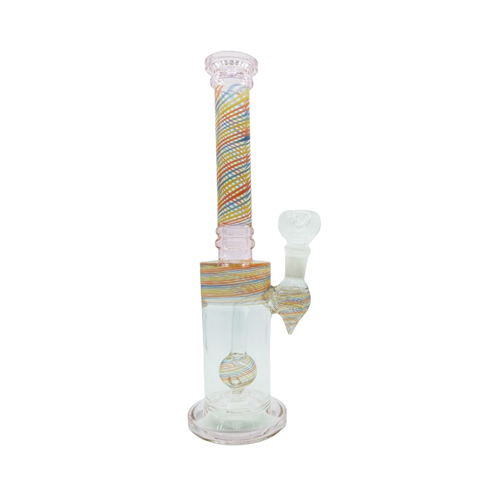 Multicolor Artwork Water Pipe With Ash Catcher-SSC10089-Bam Bam Bhole_2.jpg