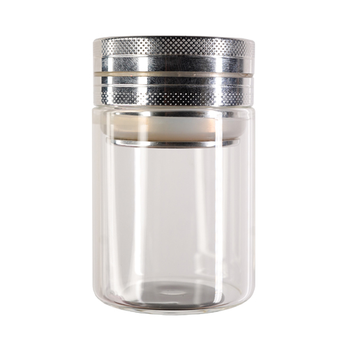Aluminum Grinder 50 mm Ø With Stash Box, 2-piece-WN503STG-Bam Bam Bhole_2.jpg