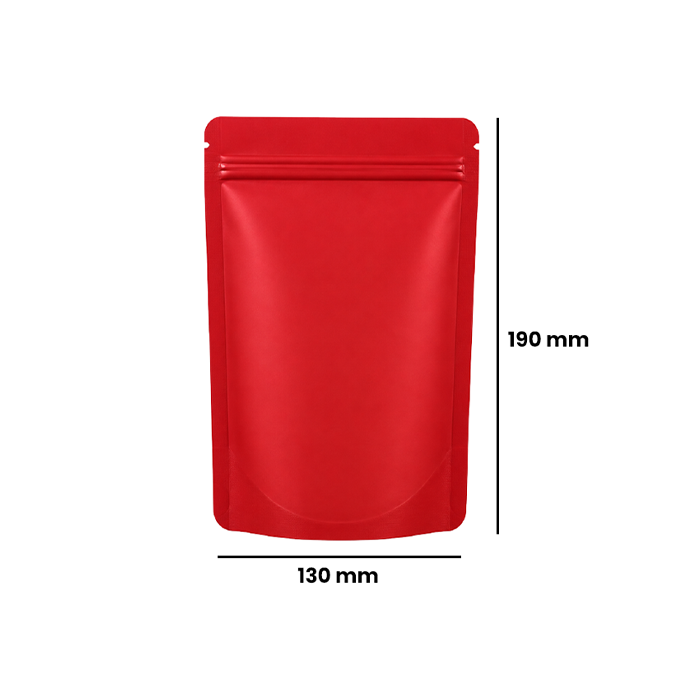 Mylar Bag, 190 X 130 mm, VE 50, Red-MB190130RED-Bam Bam Bhole_2.webp