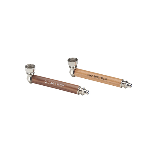 Metal  WOODEN PIPE, 12cm, 1 Piece-MP28-Champ High_4.jpg