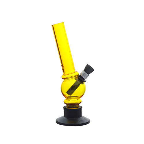 Mini Bong, 15 cm High, Acrylic Pipe, 1 Piece-A63-Bam Bam Bhole_3.jpg