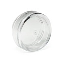 Acrylic Round Jar Transparent cap 5 gm, 12 Pcs