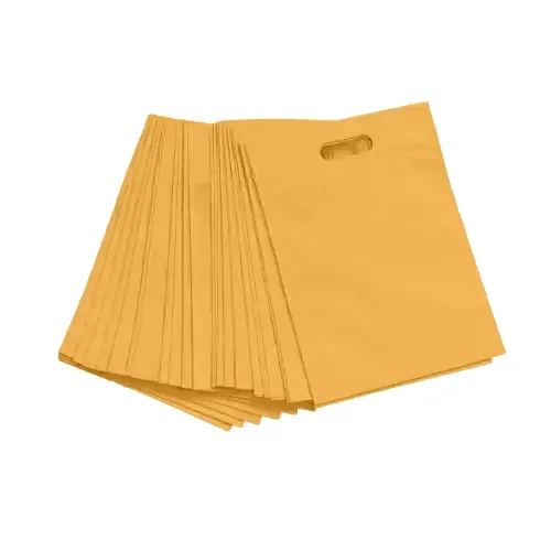 Shopping Bags, Yellow, 20 × 30 cm, Pack of 100-NWBAG42-Bam Bam Bhole_2.webp