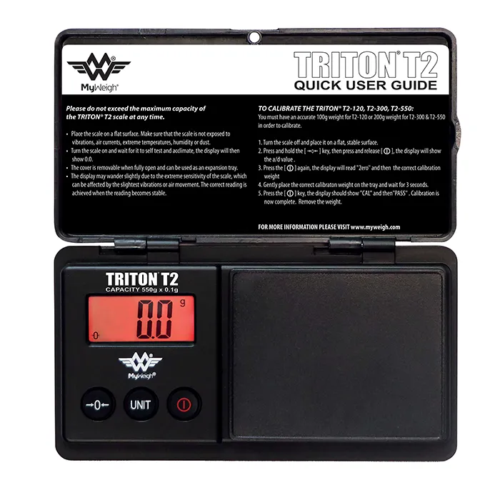 TRITON T2 Digital Scale, 550g X 0.1g, Removable Cover-SOLO49-My Weigh_2.webp