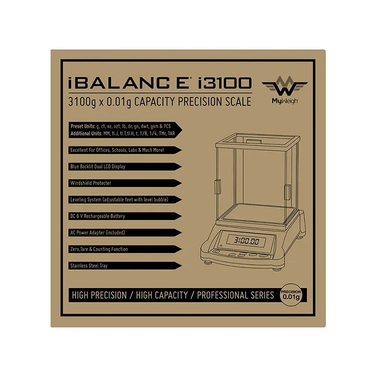 My Weigh Ibal3100 Digital Scale Weighs 3100g:0.01g-SOLO76-My Weigh_3.webp