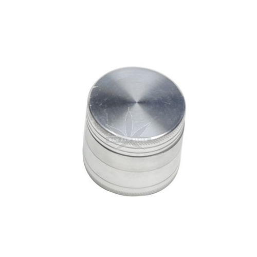 [WN44] Alu-Grinder, 40mm Ø, 4-teilig mit Sieb, CNC