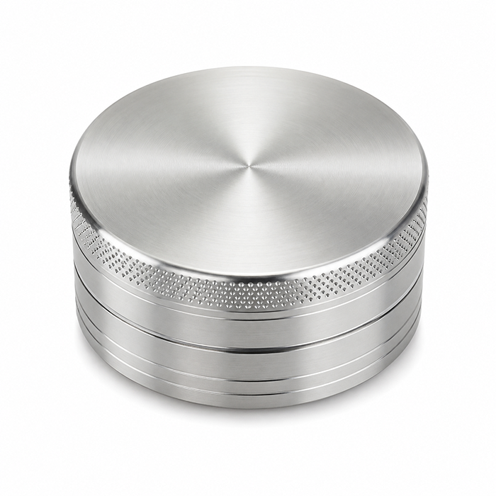 [WN52] Alu-Grinder, 50mm Ø, 2-teilig, CNC gefräst