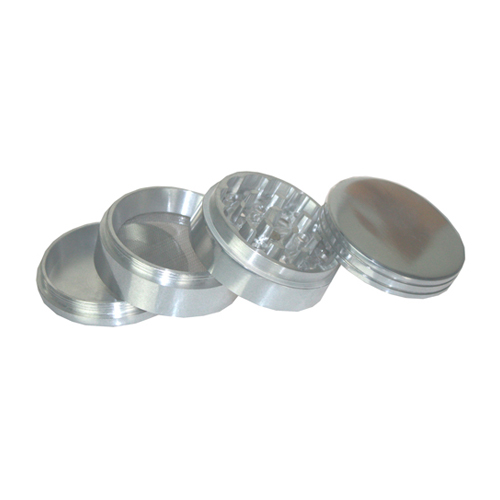 [WNB554] Aluminum Grinder, 55 mm Ø, 4-piece With Screen