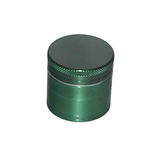 Aluminum Grinder, 4 Cm, 4 Parts, Green
