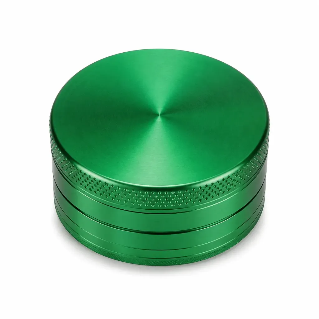 Aluminum Grinder 5 cm 2 Parts Green