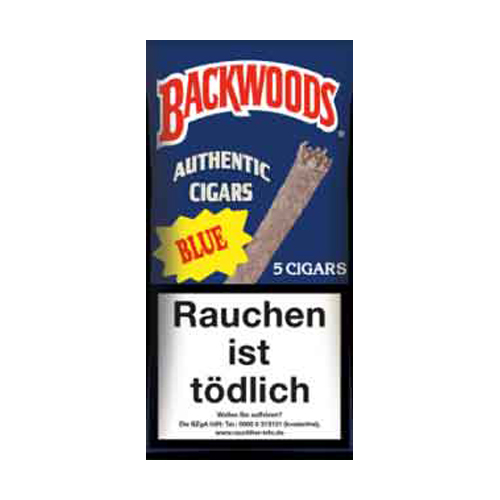 [BWOO3] Backwoods Blue VE 8 Packs Of 5 Cigars