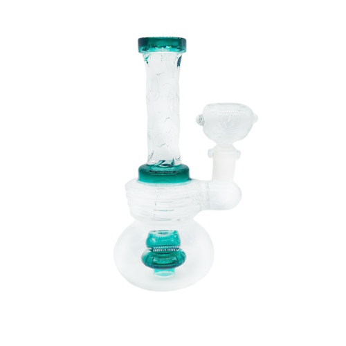 Bong With Twisted Neck, 15 cm