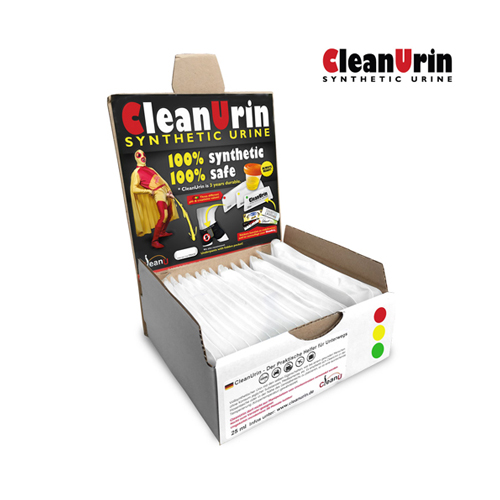 [CLU003] Cleanurin, 1 Display With 20 Packs Of 25ml Each.