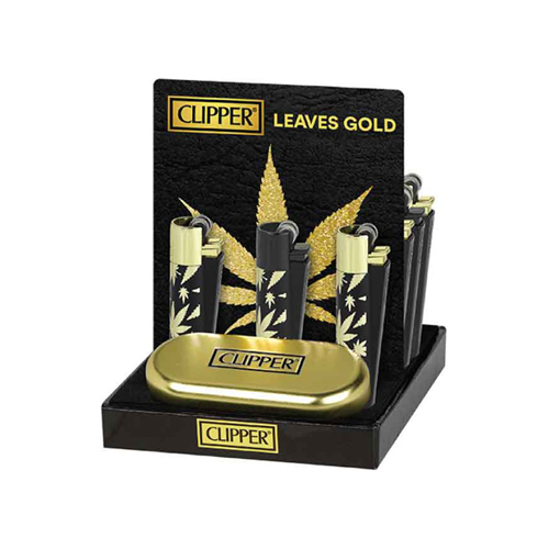 [CL8ZLG] Clipper Metal, LEAVES GOLD, VE12