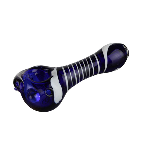 [CC1084] Farbig Glas Pfeife ca. 13cm