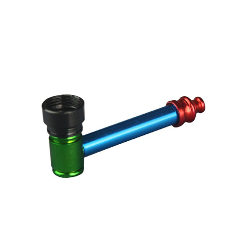 [003] Farbig Pipe, 8 cm lang