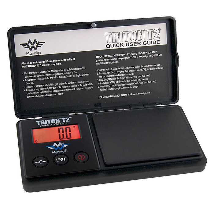 [SOLO48] Digitalwaage TRITON T2, 300g x 0,1g, remov. Cover