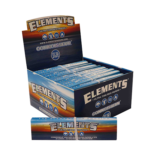 [ZI2EKSTI] ELEMENTS KS Slim mit Tips, VE24