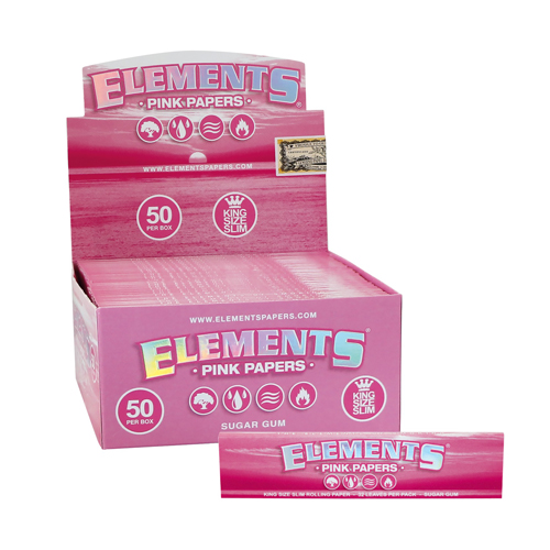 [ZI2EPI] ELEMENTS KS Slim, PINK, VE50