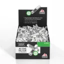 GIZEH Activated Charcoal Filters, 8 mm, 200 Pcs