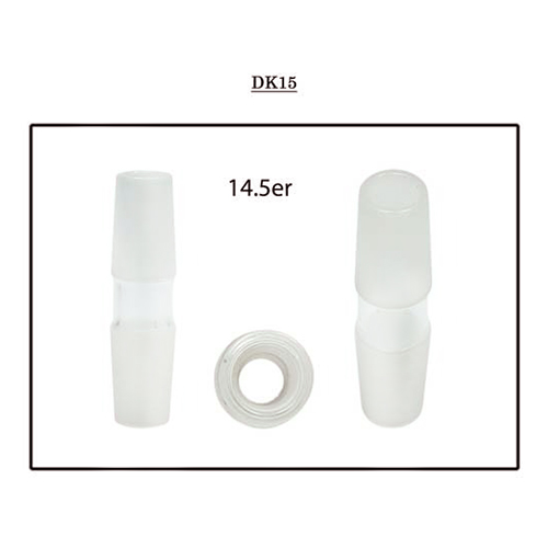 [DK15] GLAS Doppelkupplung-oben & unten 14.5er