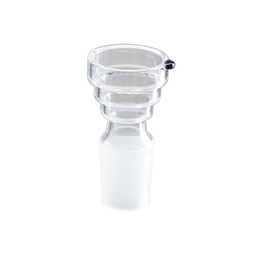 [EK18ZP] GLAS Steckkopf, 3 Etagen, 18.8er Schliff