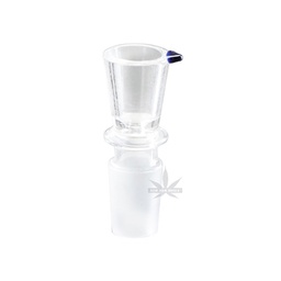 [EK18B] GLAS Steckkopf, Trichter, schmal, 18.8er Schliff