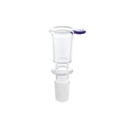 [EK18Z] GLAS Steckkopf, Zylinder, tief, 18.8er Schliff