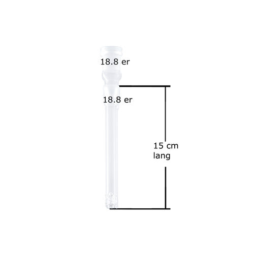[X150DK] GLASS Diffuser Coupling, 18.8 Mm, 15 cm