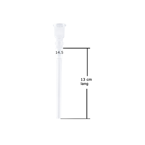[ES130Z] GLASS Downstem 13cm, 14.5 cm Cylinder
