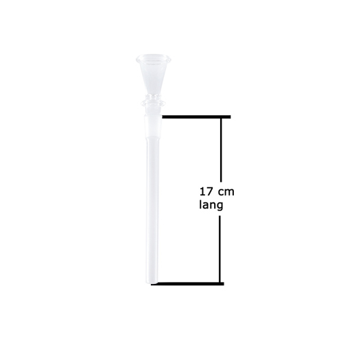[ES170T] GLASS Downstem 17cm, 14.5 cm Funnel (ES5T)