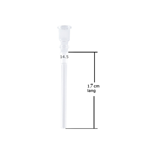 [ES170Z] GLASS Downstem 17cm,  14.5 cm Cylinder