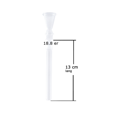 [X130T] GLASS Downstem, 18.8 Cm, 13 cm Funnel