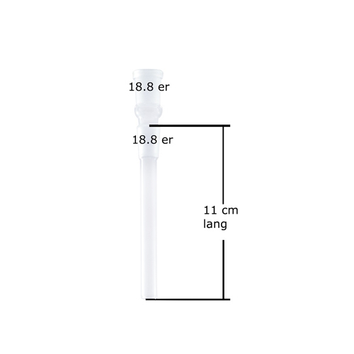 [X110K] GLASS Coupling, 18.8, 11cm, (X3K)