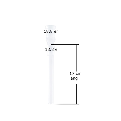 [X170K] GLASS Coupling, 18.8, 17 Cm, (X5K)