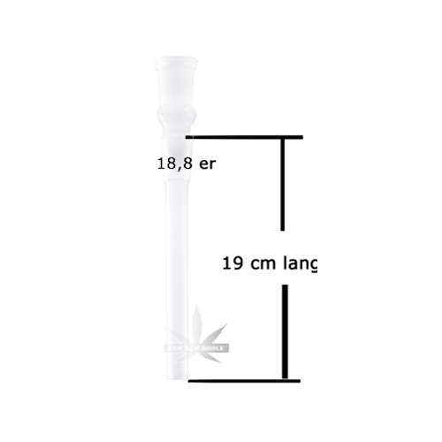 [X190K] GLAS-Kupplung, 18.8er, 19cm, (X6K)