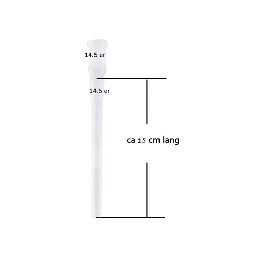 [E150] GLASS Coupling, 14.5 Mm, 15 cm