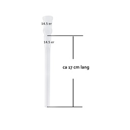 [E170] GLASS Coupling, 14.5 Mm, 17 cm (E5)