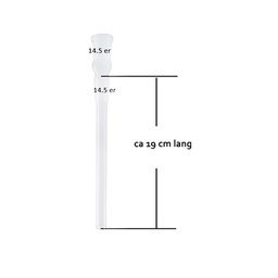 [E190] GLASS Coupling, 14.5 Mm, 19 cm (E6)