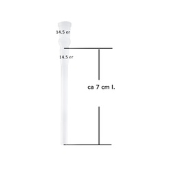 [E70] GLAS-Kupplung-14.5er-7cm(E1)