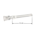 GLASS Slot Diffuser Coupling, 18.8 Mm, 11 cm
